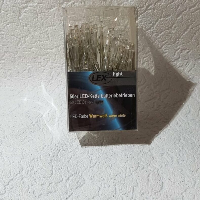 50 er Lichterkette von Lex Light Batteriebetrieb